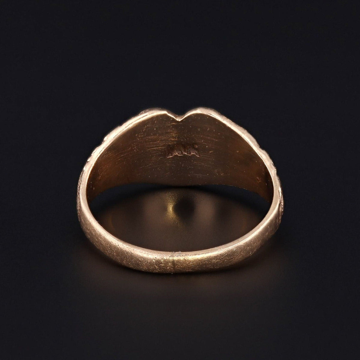 14k Gold Pinky Ring | Antique Child&#39;s Ring - Trademark Antiques