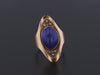 Antique Lapis Lazuli Ring of 14k Gold
