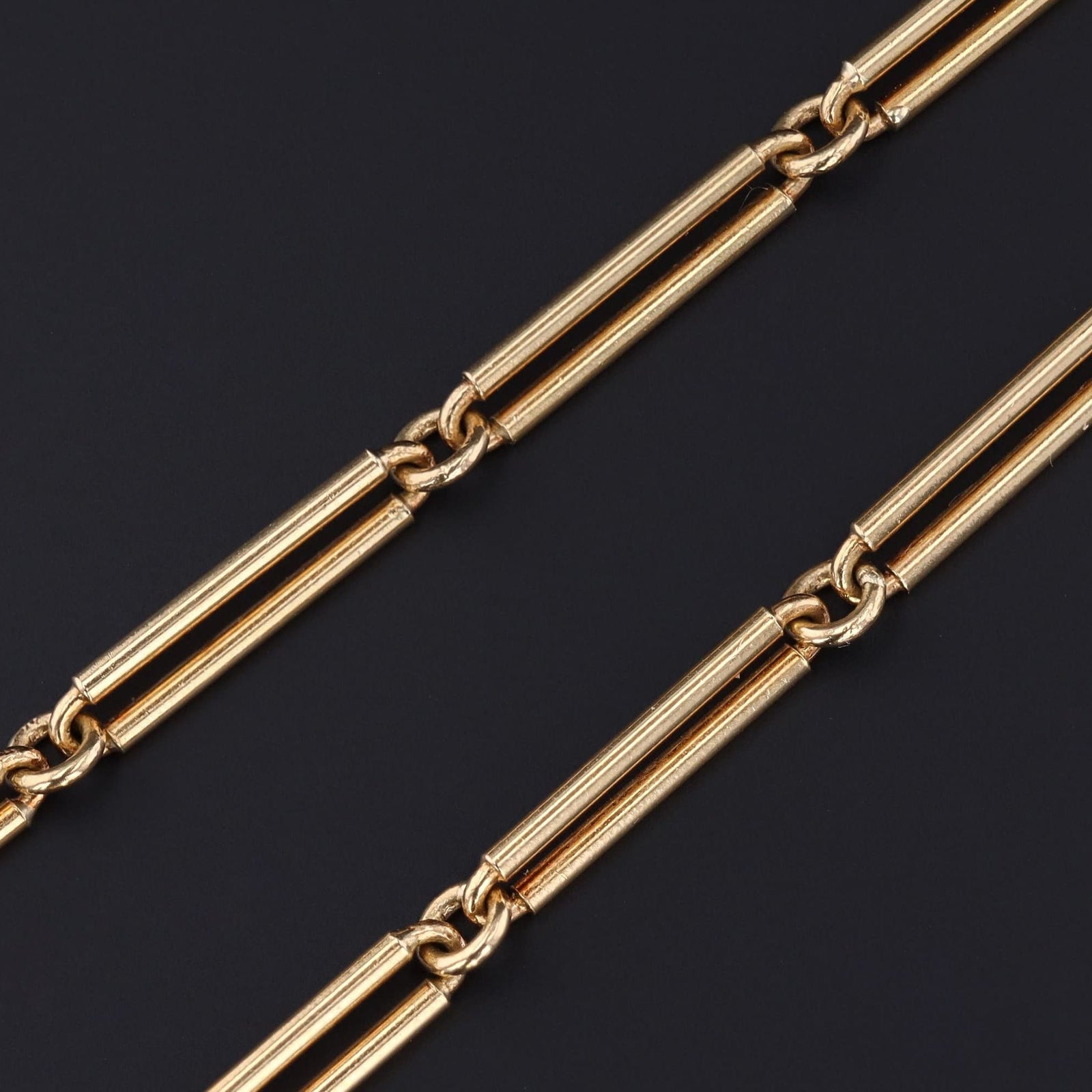 18k Gold Chain | Vintage 18k Chain - Trademark Antiques