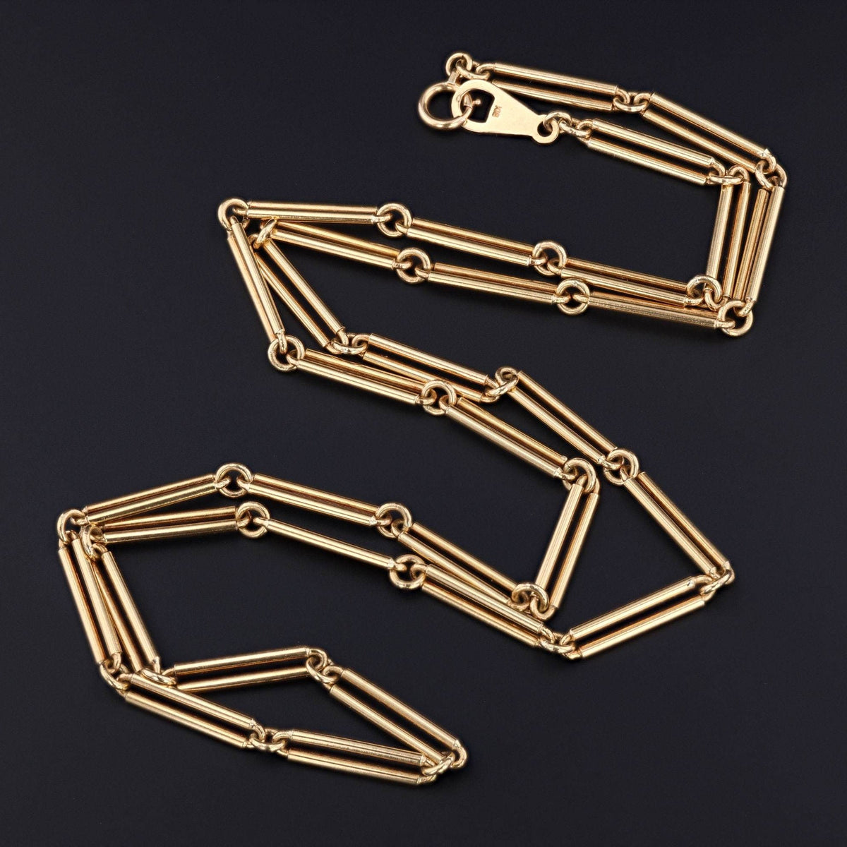 18k Gold Chain | Vintage 18k Chain - Trademark Antiques