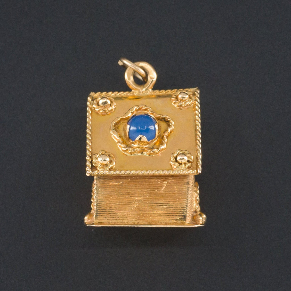 18k Gold House Charm | Vintage 18k Gold Charm - Trademark Antiques