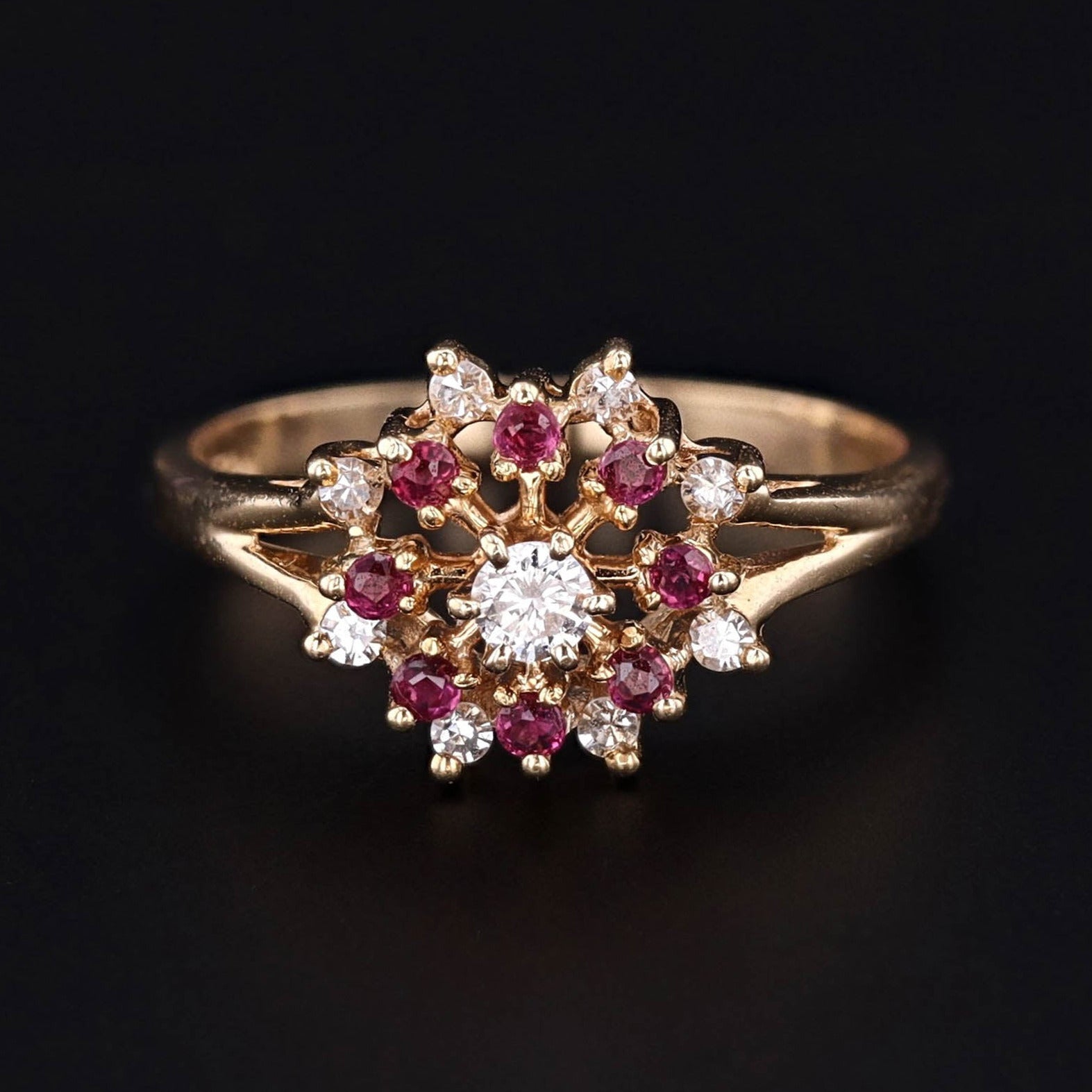 Ruby & Diamond Ring | Vintage Ring