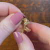 Vintage Movable Mermaid Charm of 14k Gold