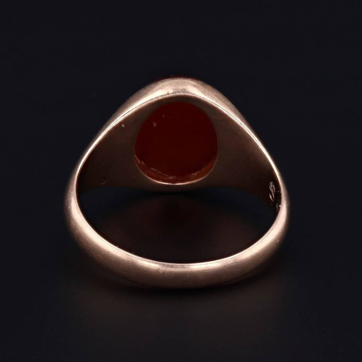 Agate Ring | Vintage Agate Ring - Trademark Antiques