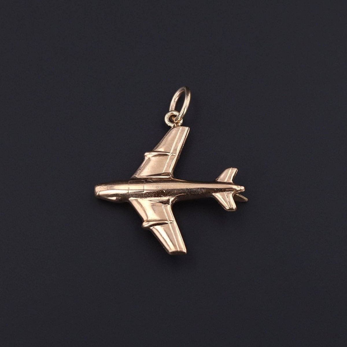 Airplane Pendant | Jet Charm - Trademark Antiques