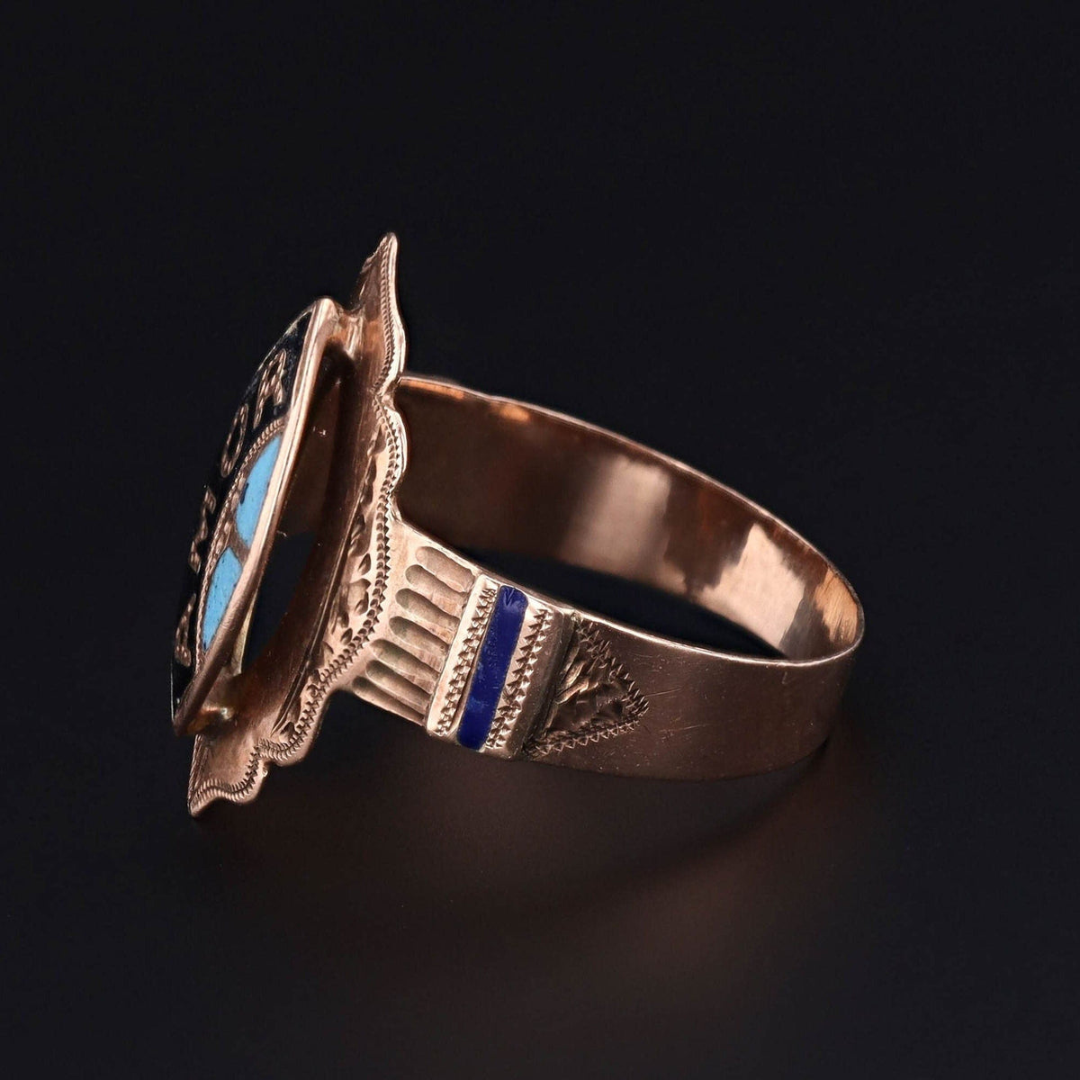 Antique Amor Ring | Antique Love Token Ring - Trademark Antiques