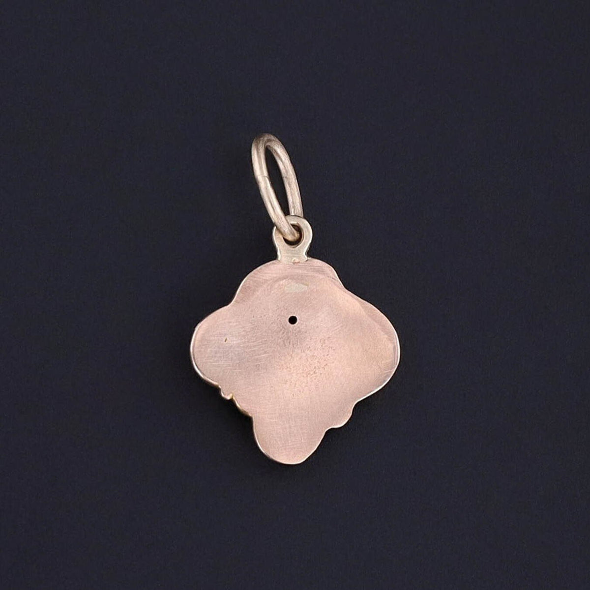 Antique Art Nouveau Woman Charm of 14k Gold - Trademark Antiques