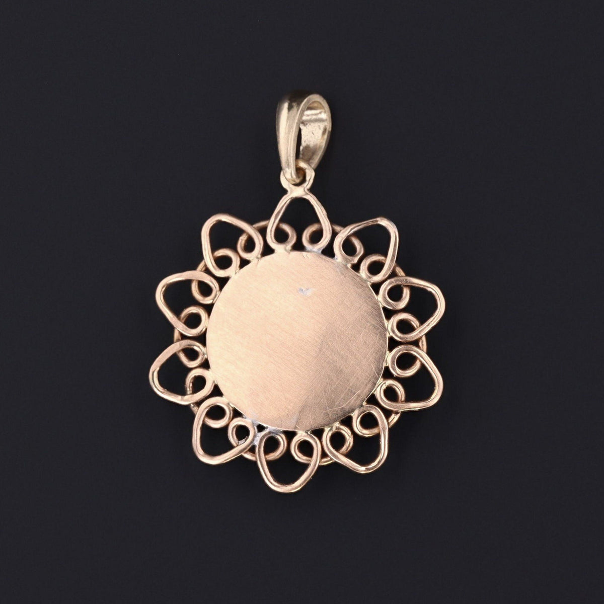 Antique Bee Charm | Antique Reverse Painted Crystal Bee Charm - Trademark Antiques