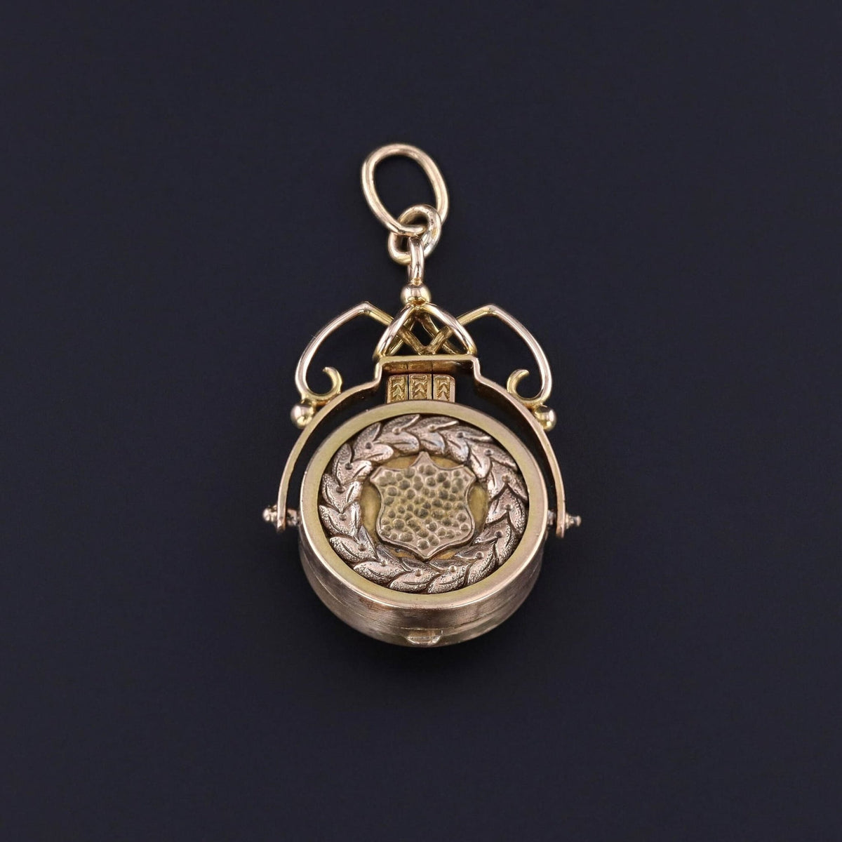 Antique Bird Locket of 14k Gold - Trademark Antiques