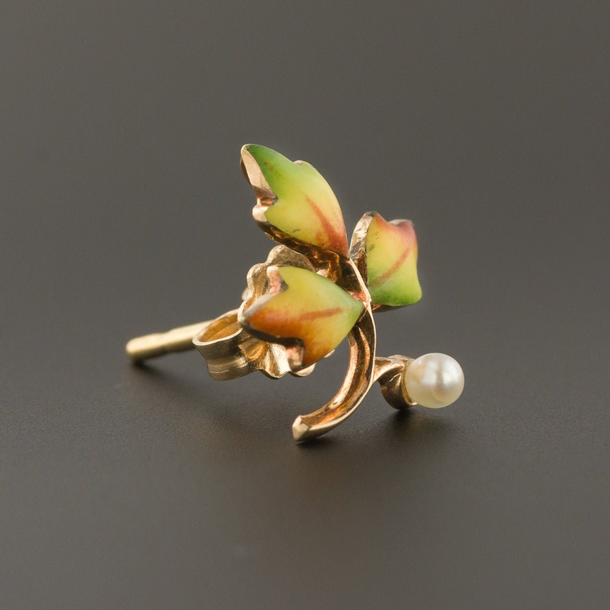 Antique Branch Earring | Pin Conversion Earring - Trademark Antiques