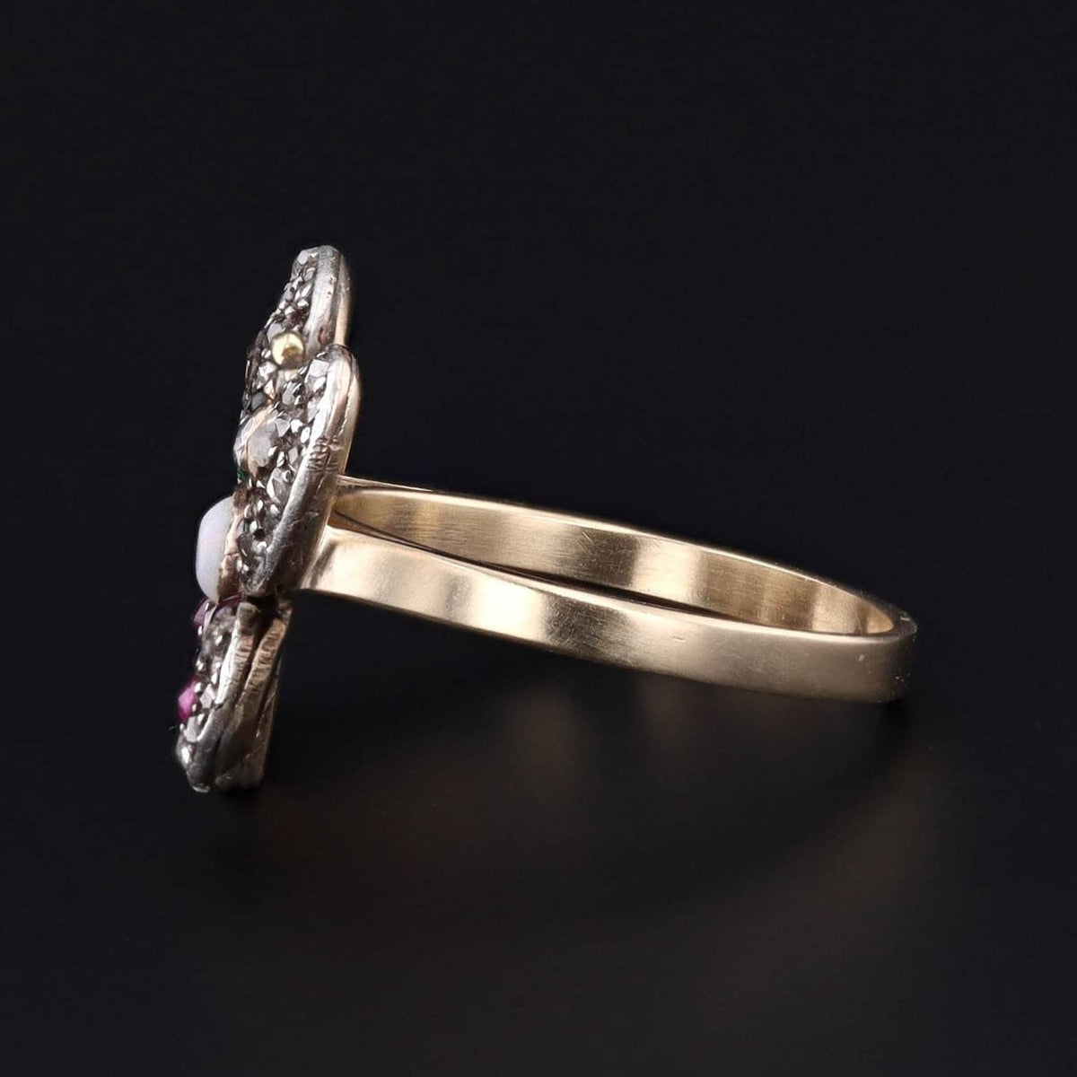 Antique Butterfly Ring | Gemstone Butterfly Ring - Trademark Antiques