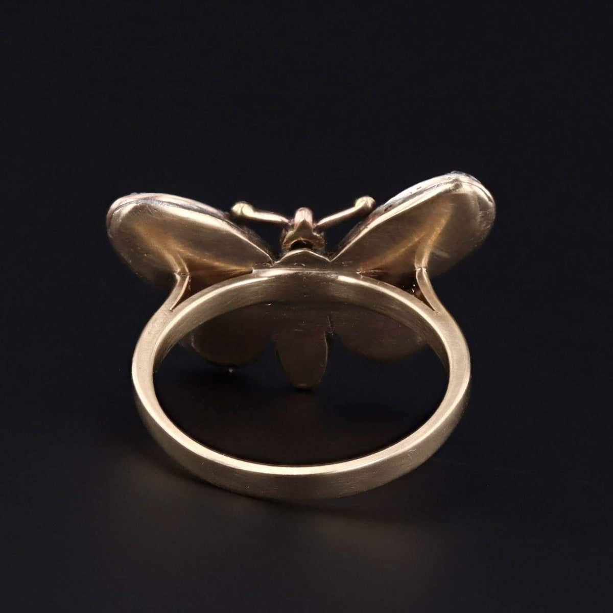 Antique Butterfly Ring | Gemstone Butterfly Ring - Trademark Antiques
