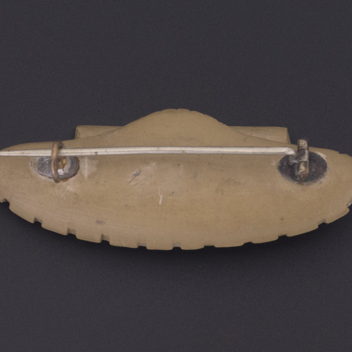 Antique Cherub Brooch | Lava Cameo Brooch - Trademark Antiques