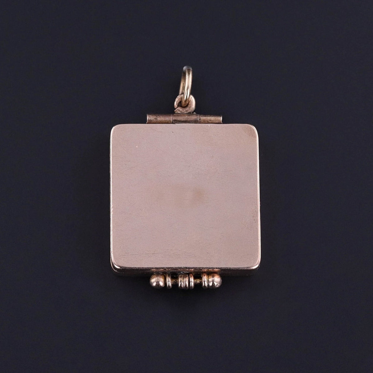 Antique Cherub Locket of 9ct Gold - Trademark Antiques