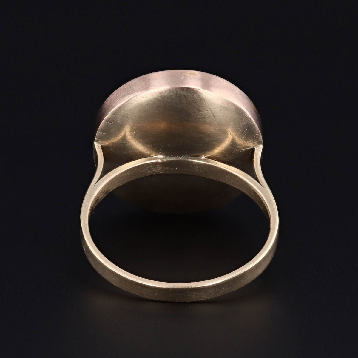 Antique Cherub Ring | 14k Gold Ring - Trademark Antiques