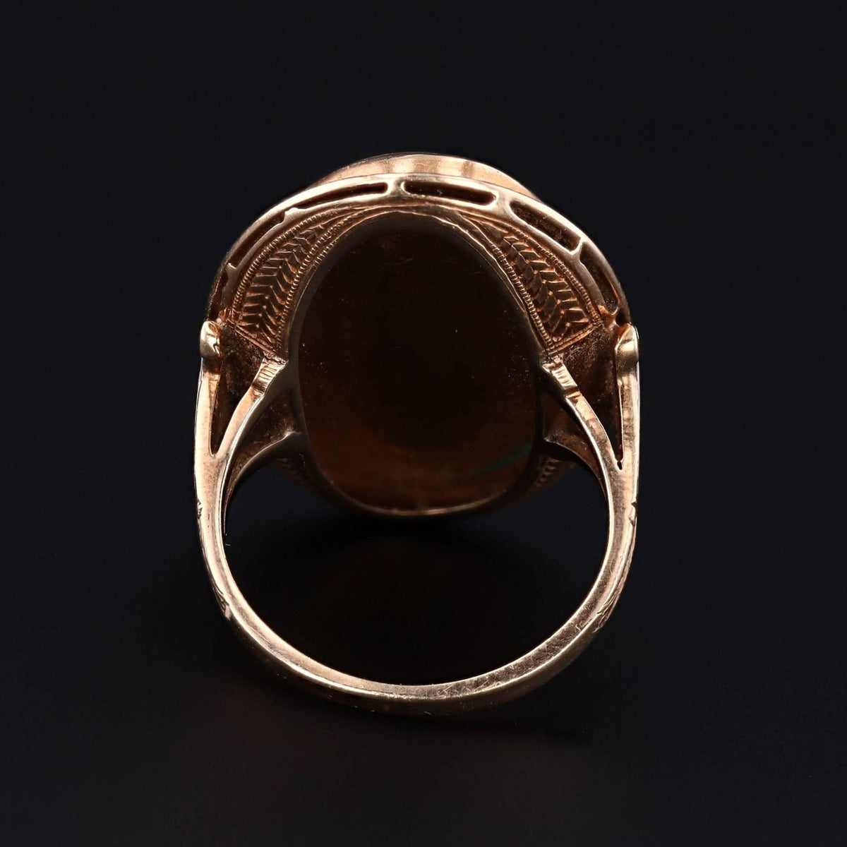 Antique Cherub Ring | Georgian Ring - Trademark Antiques