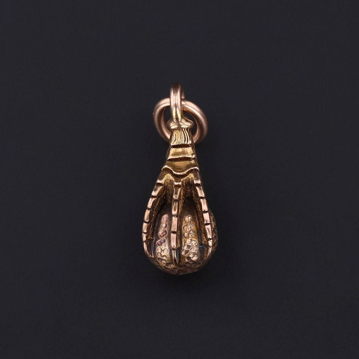 Antique Claw Conversion Charm of 14k Gold - Trademark Antiques