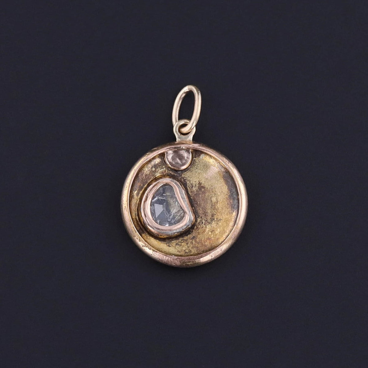Antique Comet or Shooting Star Charm of 10k Gold - Trademark Antiques