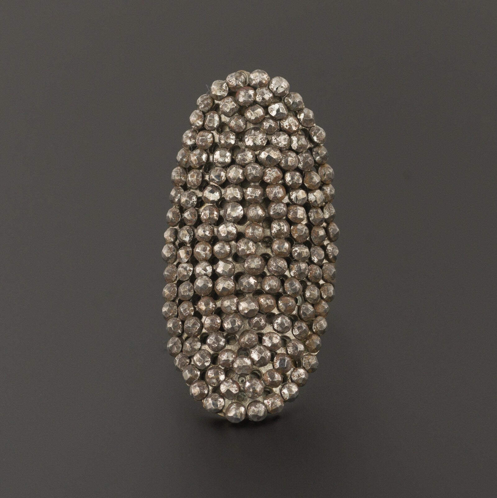 Antique Cut Steel Ring | Antique Ring - Trademark Antiques