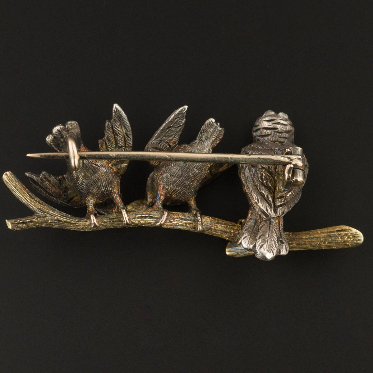Antique Diamond Bird Brooch | Antique Bird Brooch - Trademark Antiques