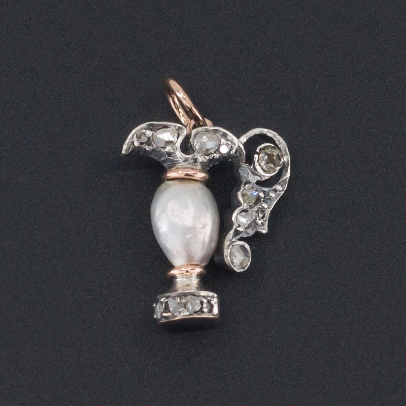 Antique Diamond Charm | Victorian Charm - Trademark Antiques