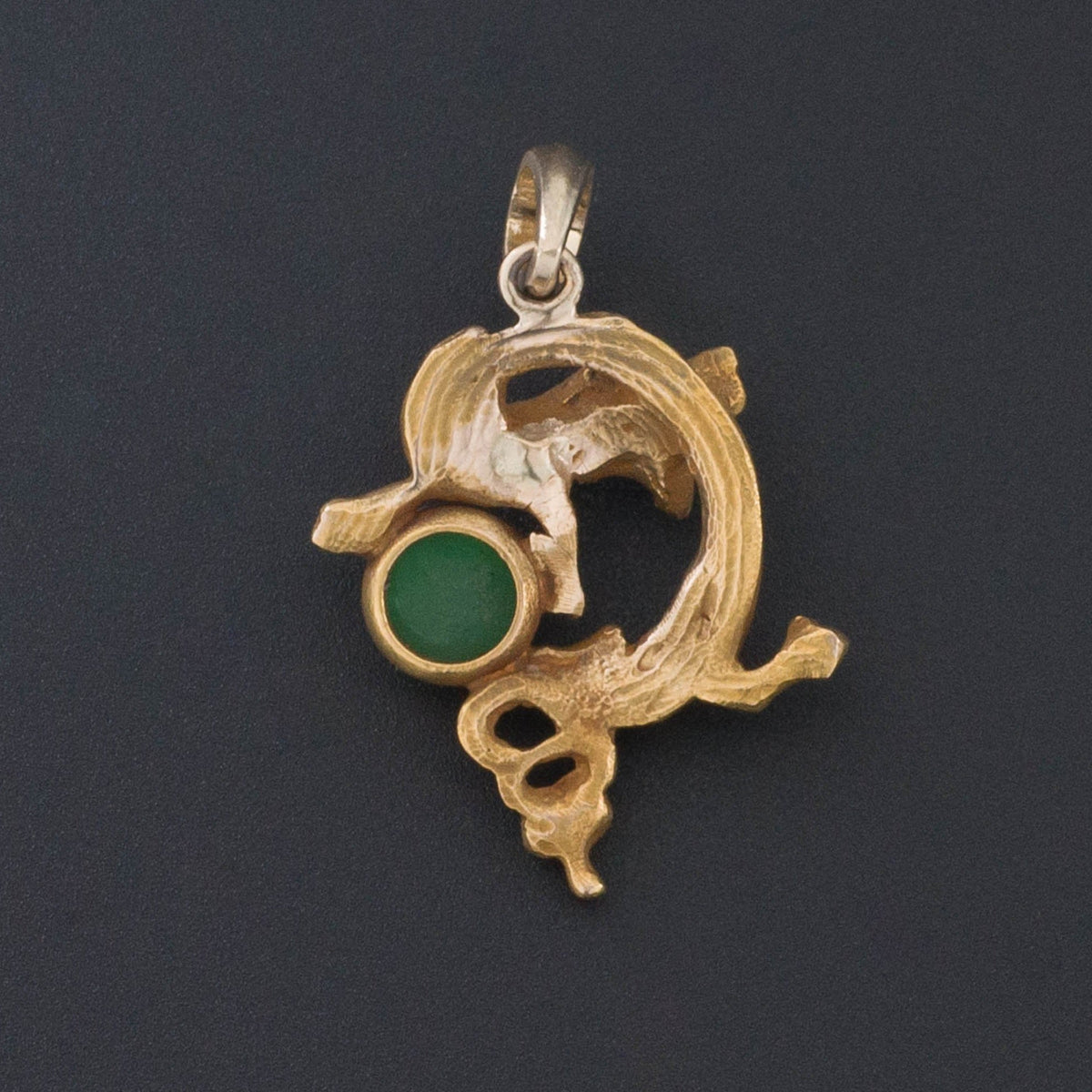 Antique Dragon Charm or Pendant | Jade Pendant - Trademark Antiques