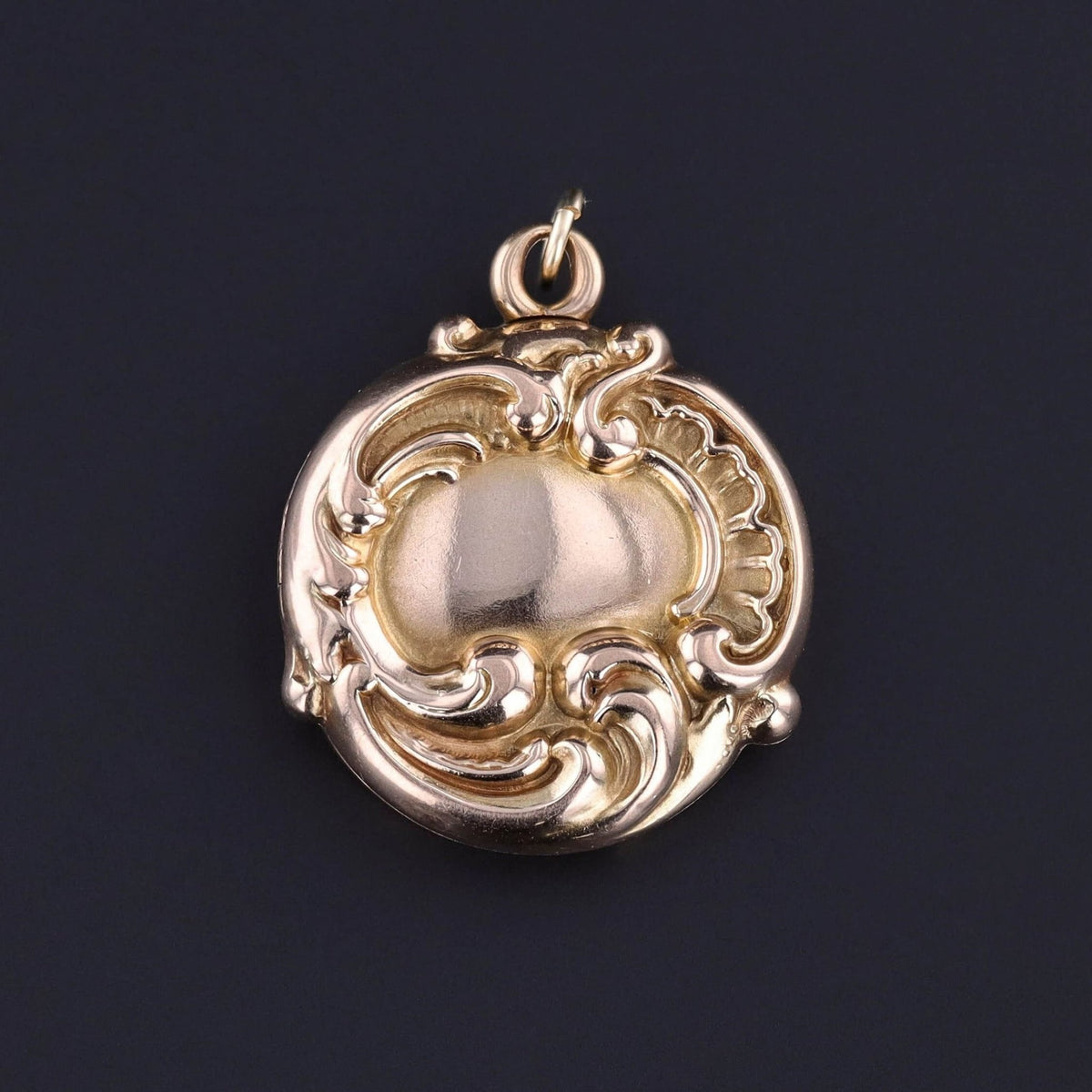 Antique Dragon Locket of 10k Gold - Trademark Antiques