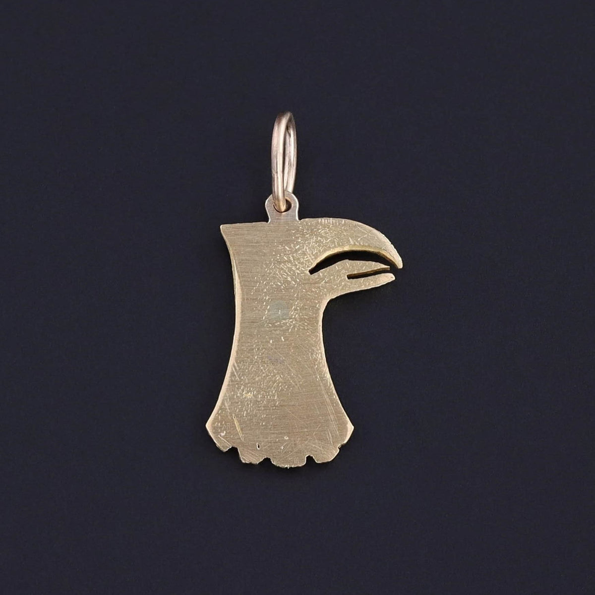Antique Eagle Charm of 18k Gold - Trademark Antiques