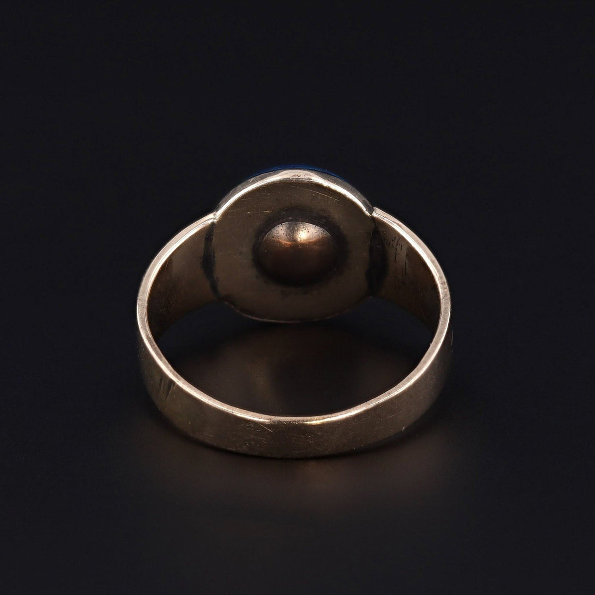 Antique Enamel and Diamond Star Ring | Antique Ring - Trademark Antiques