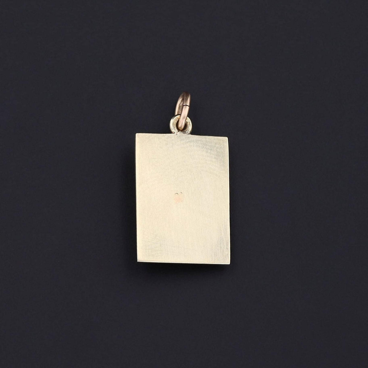 Antique Enamel Clover Conversion Pendant of 14k Gold - Trademark Antiques