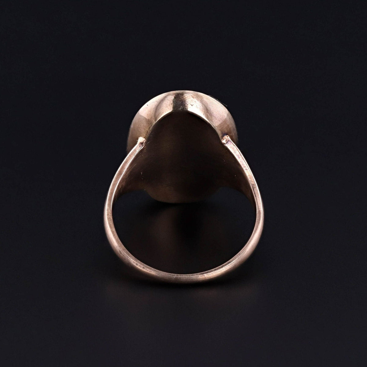 Antique Enamel &amp; Diamond Butterfly Ring - Trademark Antiques