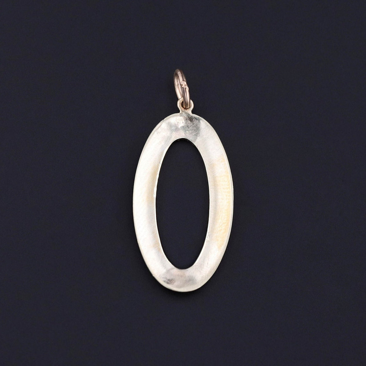 Antique Enamel Forget - me - not Pendant of 10k Gold - Trademark Antiques