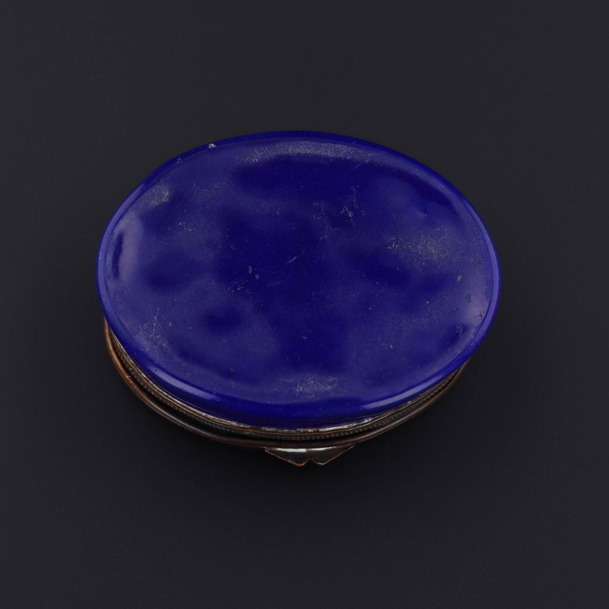 Antique Enamel Patch Box | 18th Century Patch Box - Trademark Antiques