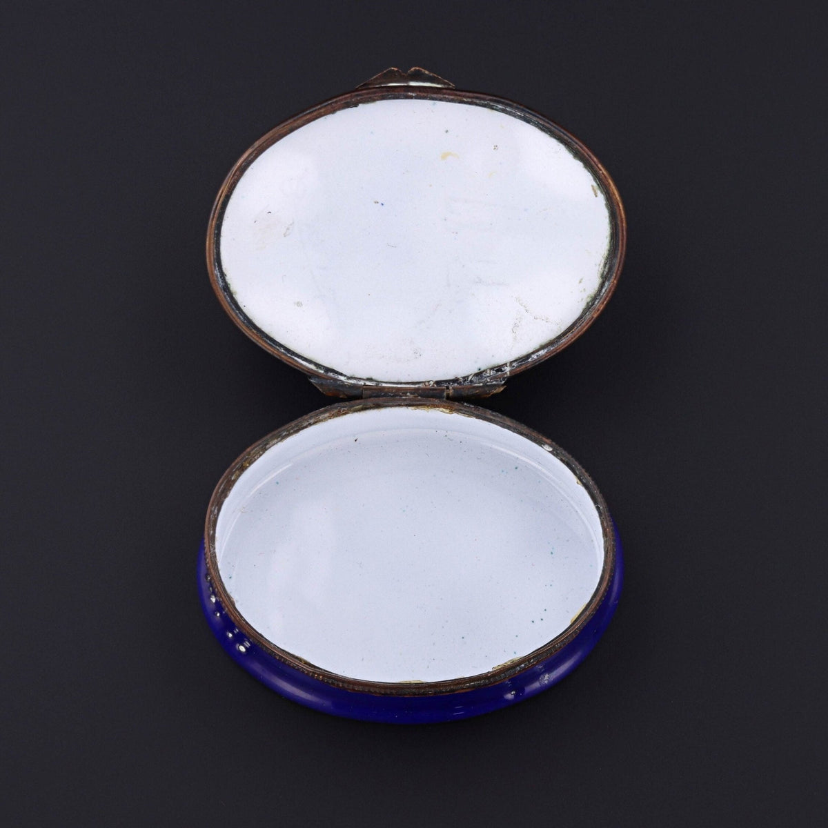 Antique Enamel Patch Box | 18th Century Patch Box - Trademark Antiques