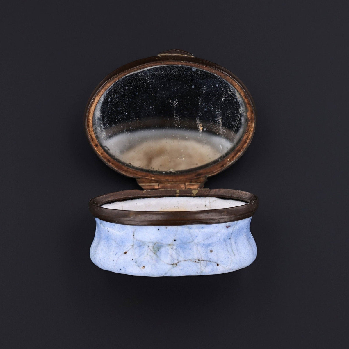 Antique Enamel Patch Box | Late 18th Century Patch Box - Trademark Antiques