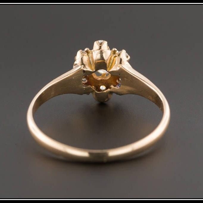 Antique Engagement Ring | Diamond Engagement Ring - Trademark Antiques