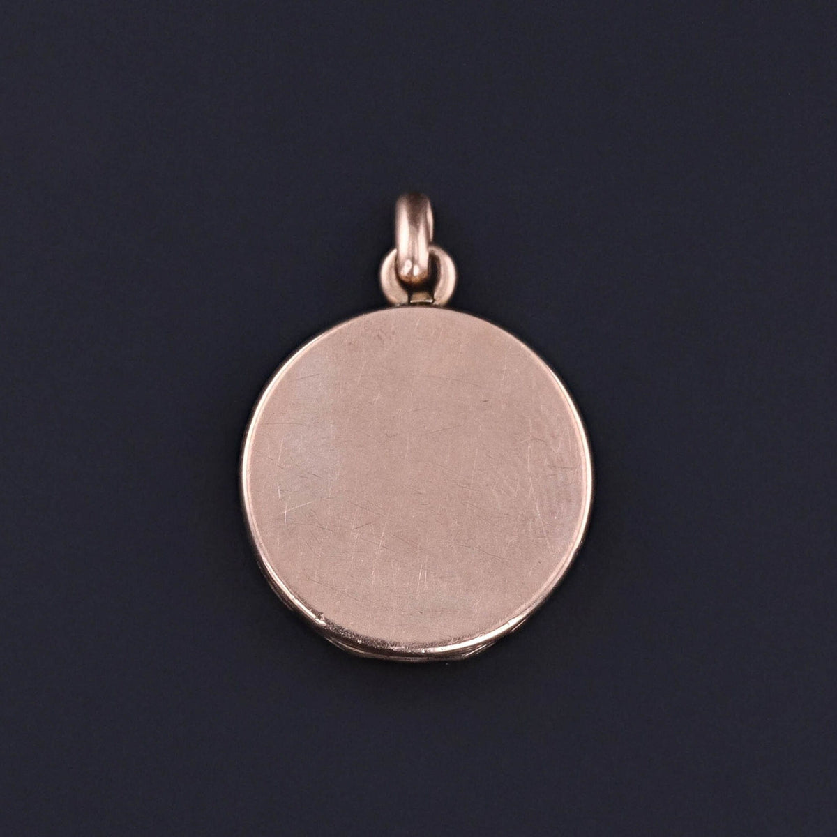 Antique Floral Locket of 9ct Gold - Trademark Antiques