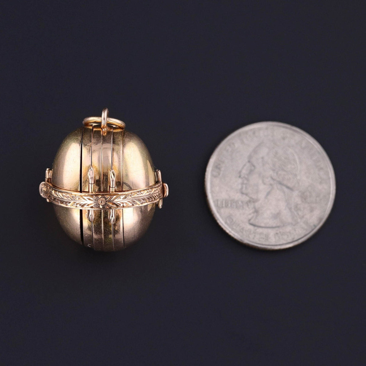 Antique Folding Locket of 14k Gold - Trademark Antiques