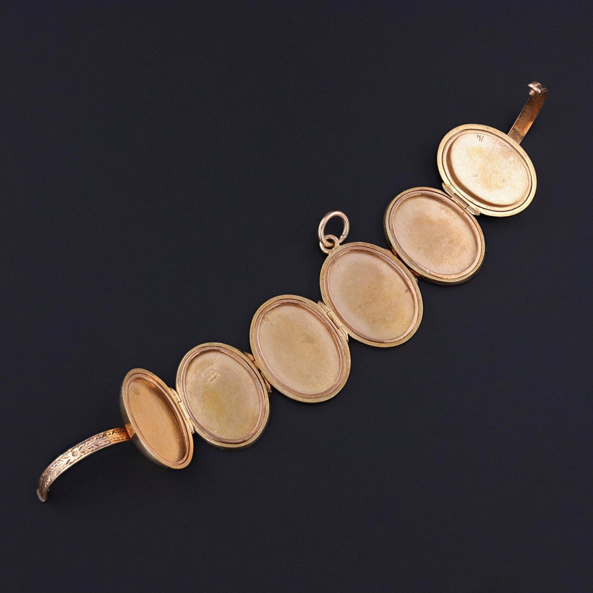 Antique Folding Locket of 14k Gold - Trademark Antiques