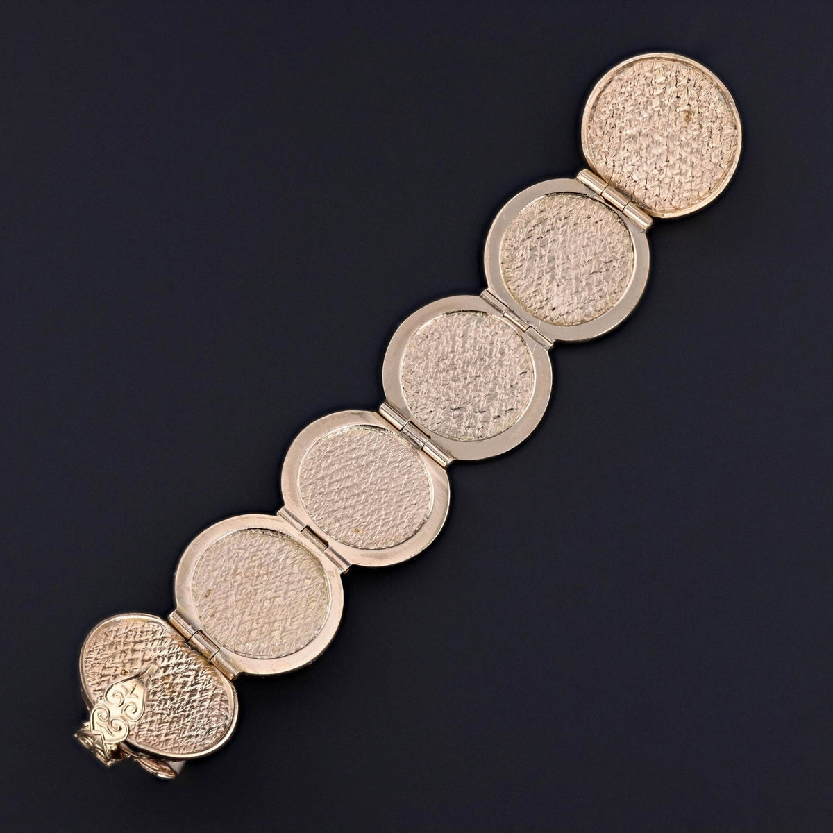 Antique Folding Orb Photo Locket of 18k Gold - Trademark Antiques