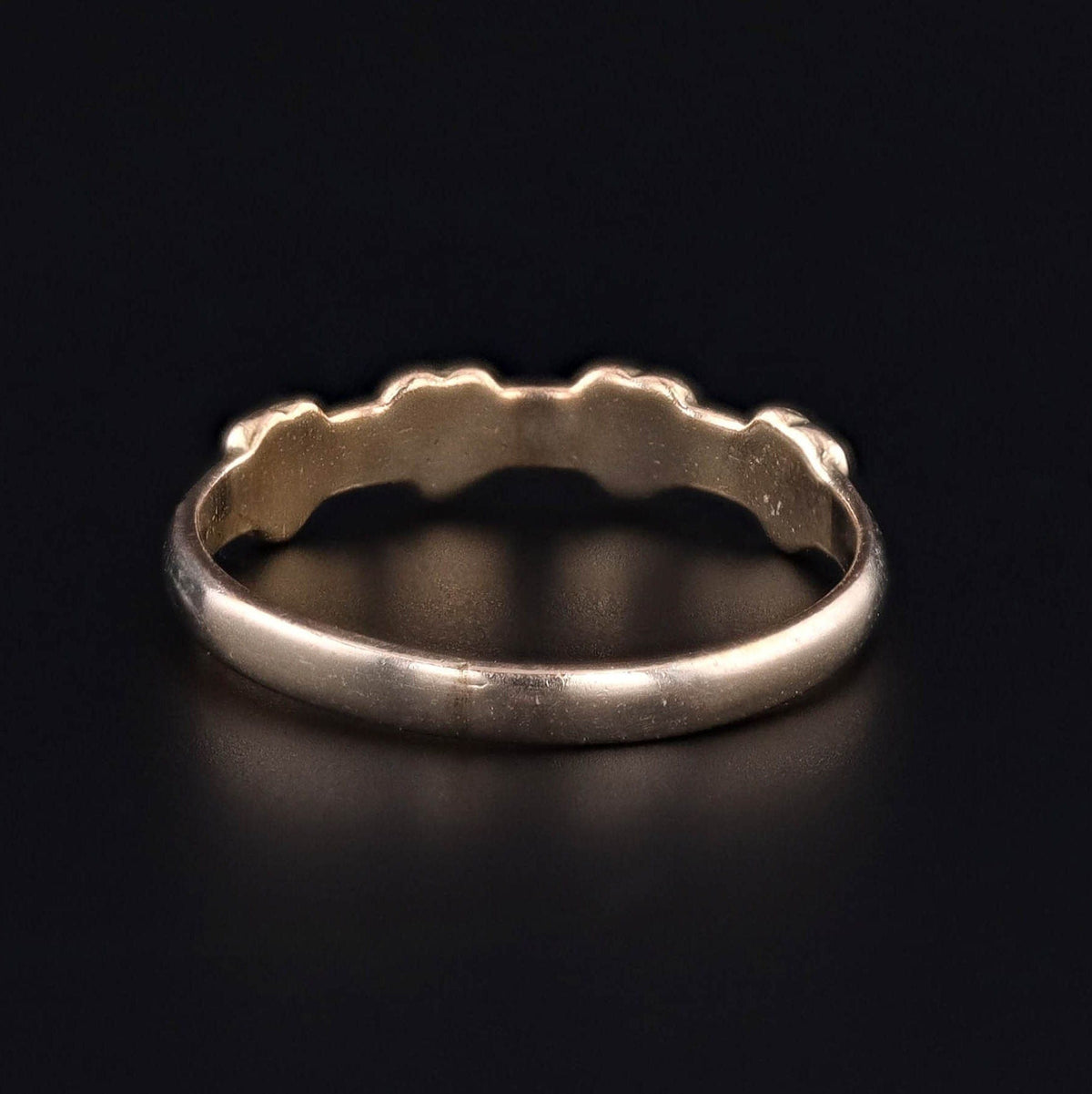 Antique Forget - Me - Not Ring of 10k Gold - Trademark Antiques