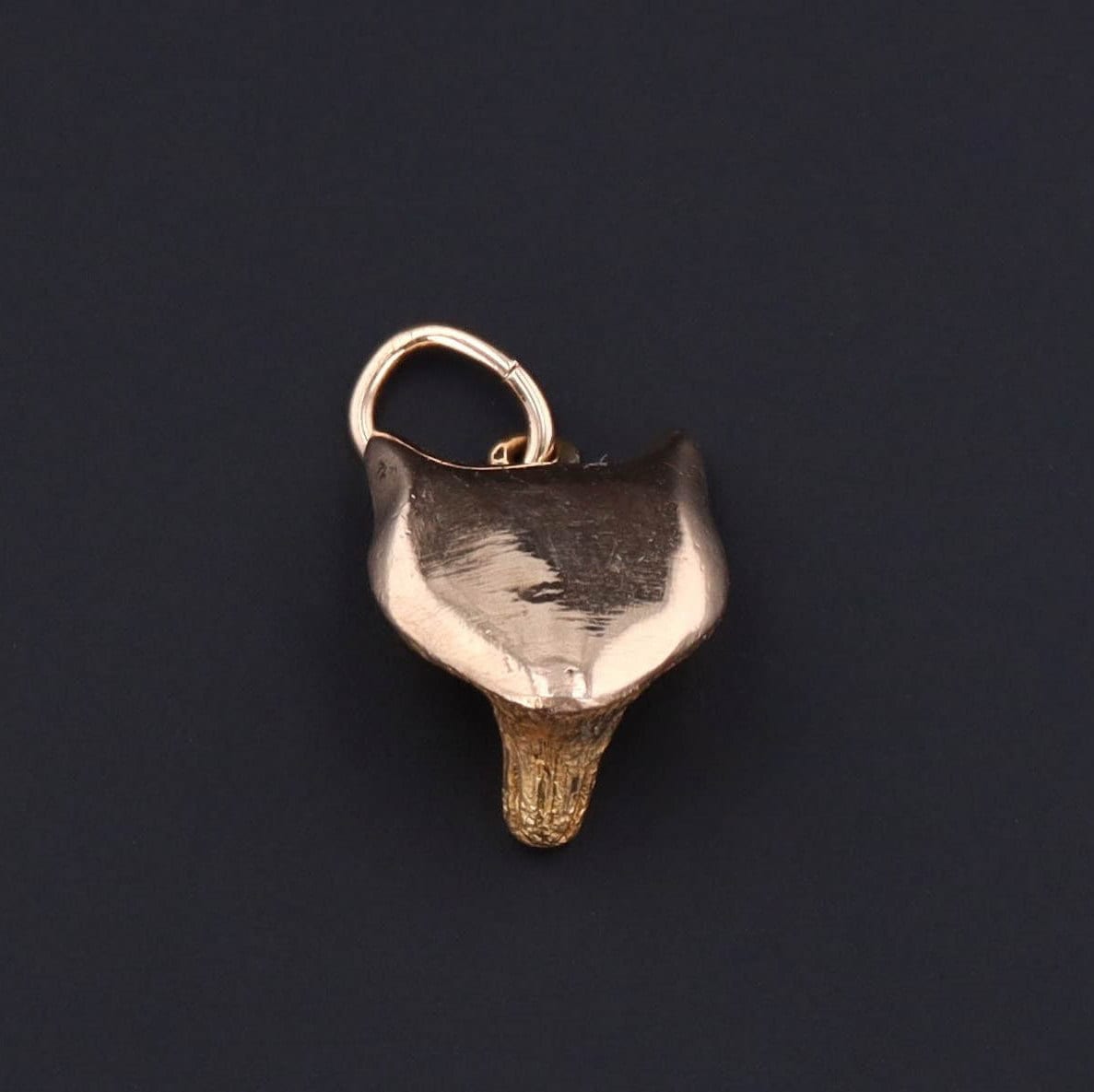 Antique Fox Charm | Antique Gold Fox Charm - Trademark Antiques