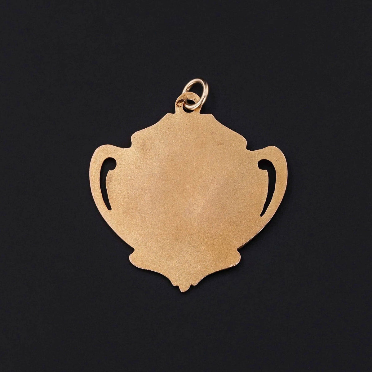 Antique French Gallia Pendant in 18k Gold by Emile Dropsy - Trademark Antiques