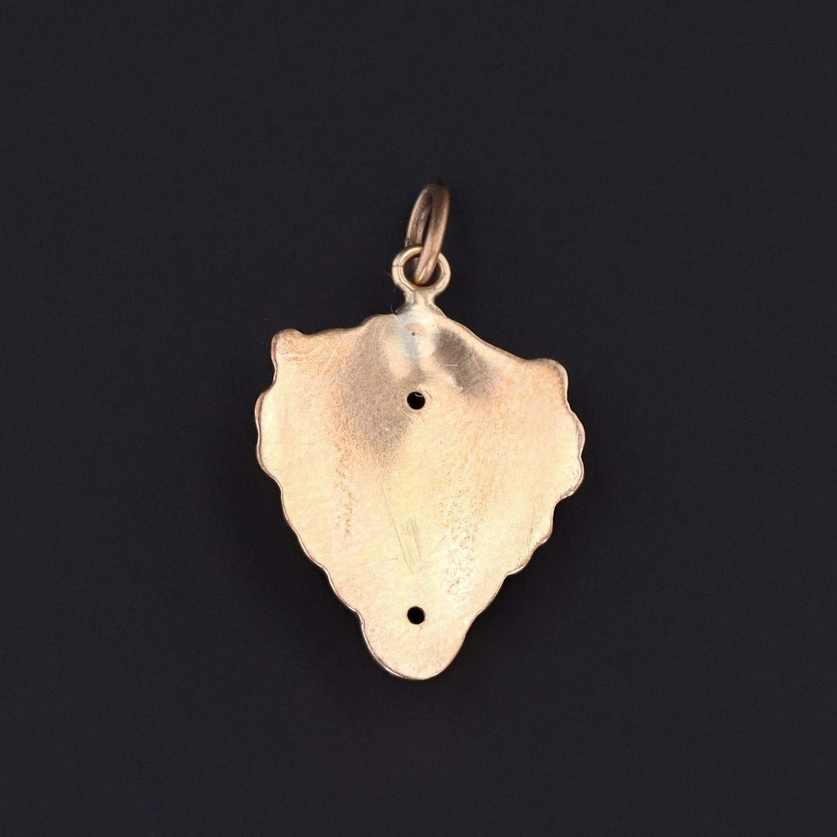 Antique Gargoyle Charm | 9ct Gold Charm - Trademark Antiques