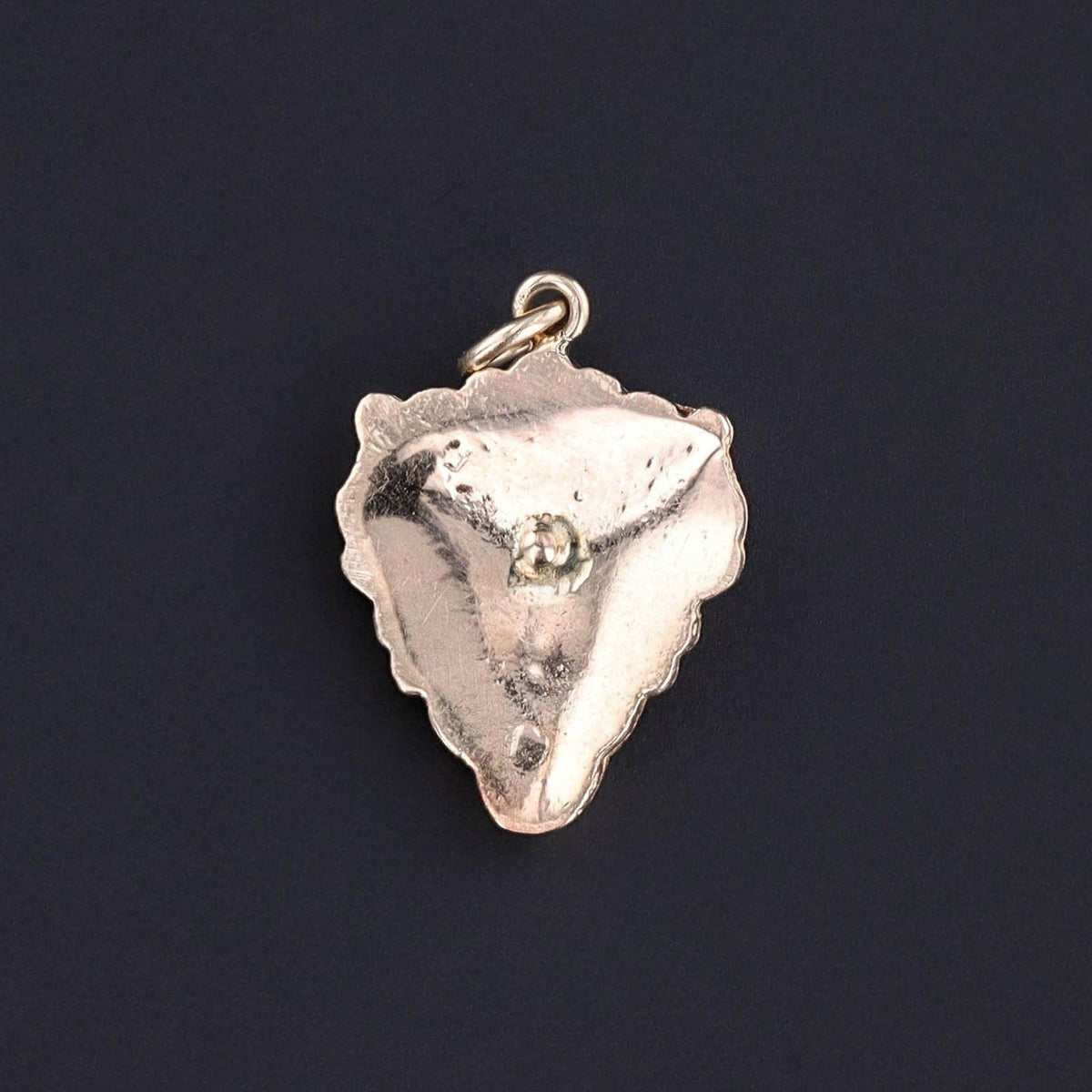 Antique Gargoyle Conversion Charm of 14k Gold - Trademark Antiques