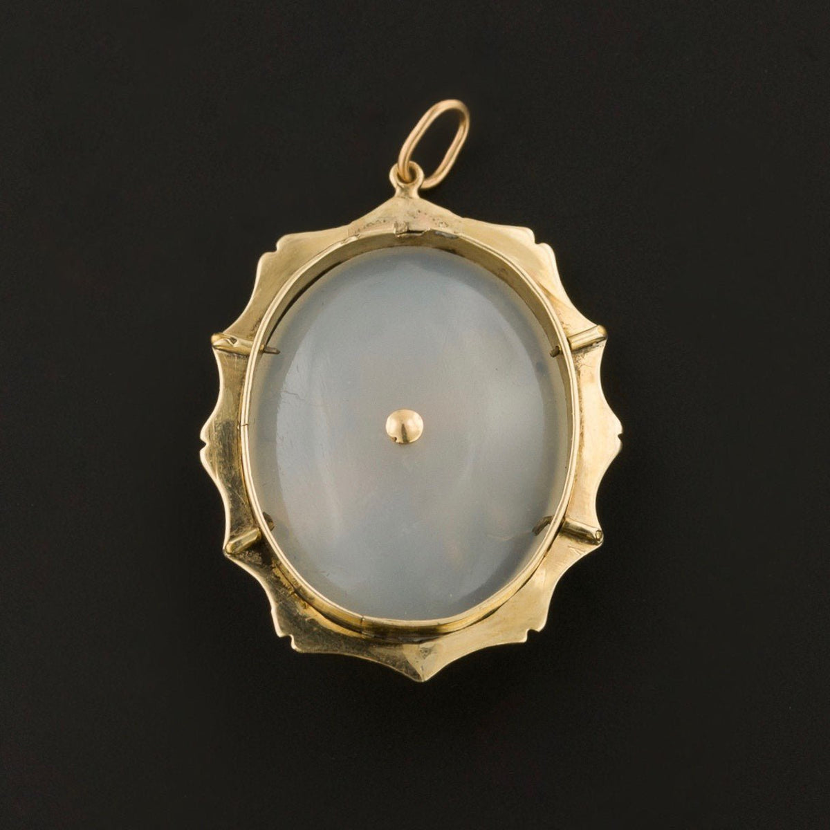 Antique Gemstone Insect Pendant | 14k Gold &amp; Fly Pendant - Trademark Antiques