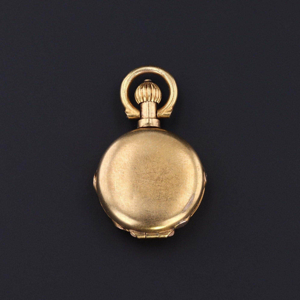 Antique Gold Locket | 14k Gold Locket - Trademark Antiques