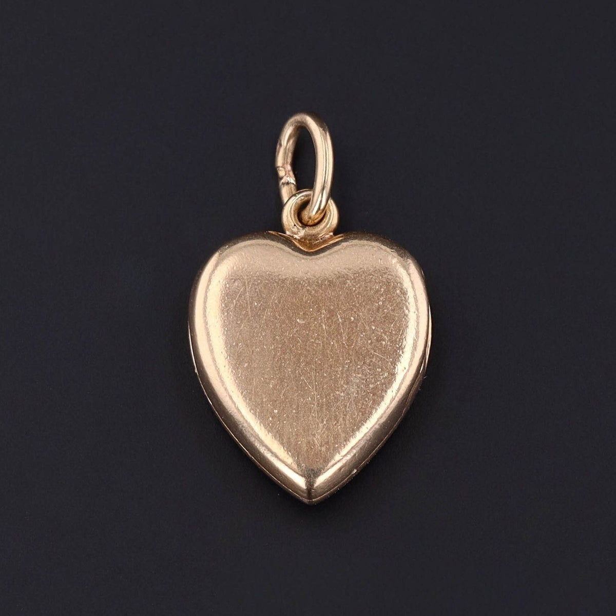 Antique Heart Locket | Heart Pendant - Trademark Antiques