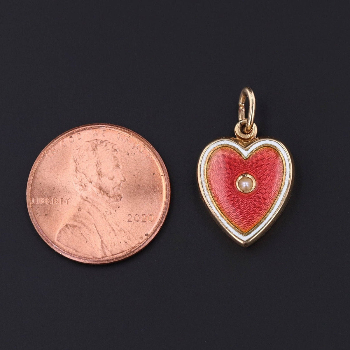 Antique Heart Locket | Heart Pendant - Trademark Antiques
