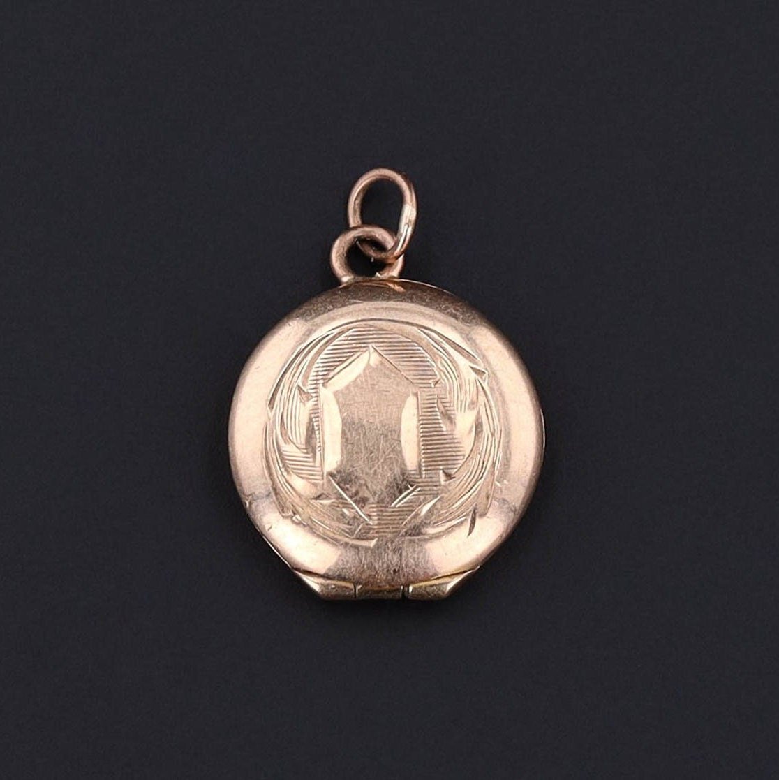 Antique Locket | 14k Gold Locket - Trademark Antiques